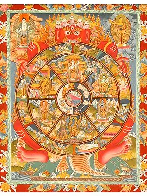 Tibetan Buddhist Wheel of Life
