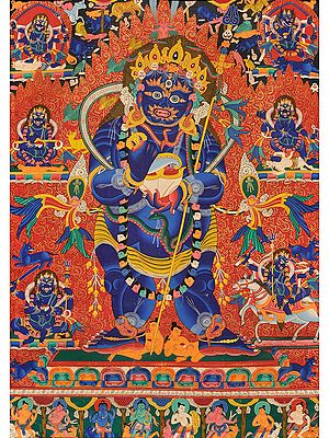 Standing Mahakala (Tibetan Buddhist)