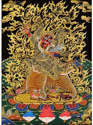 Padmasambhava as Rdo-rje-gro-lod - Who Took Tantric Buddhism to Bhutan (Tibetan Buddhist)