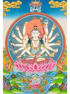 Mother Goddess Chandi -Tibetan Buddhist Deity