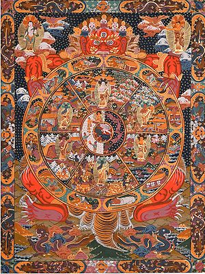 tibetan wheel of life wikipedia