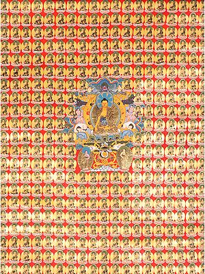 Prayer Wheel on Canvas