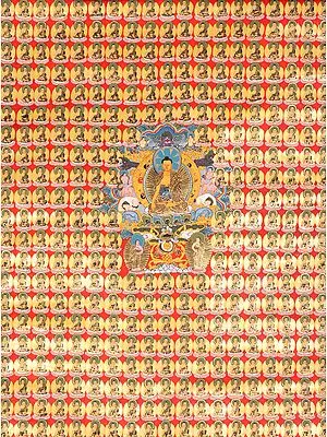 Prayer Wheel on Canvas