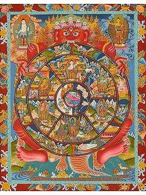Bhavachakra - The Wheel of Life (Tibetan Buddhist)