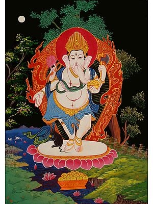 Nrittya Ganesha (Tibetan Buddhist Respresent)