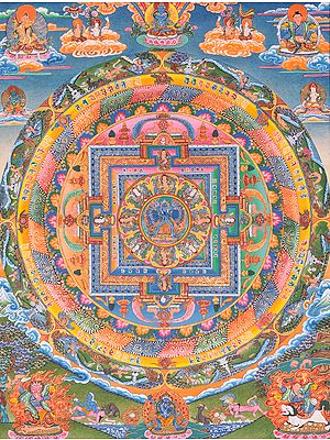 Mandala Signifying the Union of Compassion and Wisdom