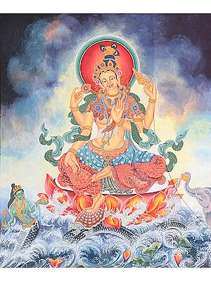 Nepalese Form of Goddess Lakshmi