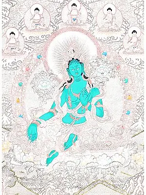 Savior Goddess Green Tara (Sgro Ljam)
