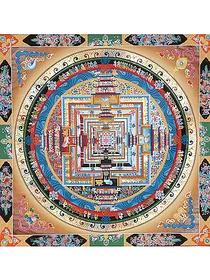 Kalachakra Mandala  (Large Thangka)