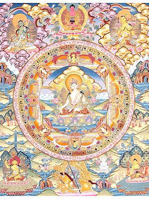 Goddess White Tara Mandala