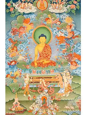 The Temptation of Shakyamuni Buddha by Mara
