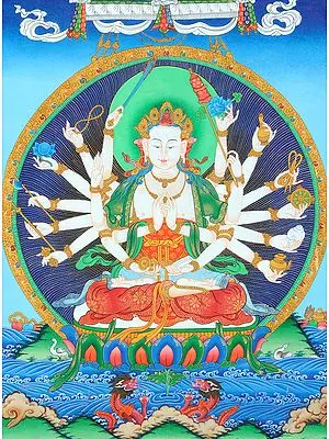 Japanese Durga (Juntei Kannon or Chandi)