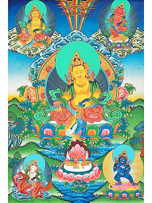 Kubera with His Emanations