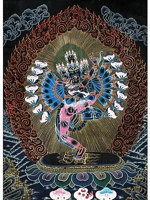Dancing Hevajra Father-Mother