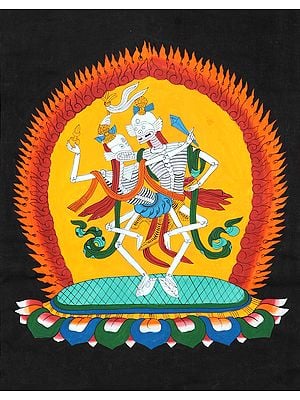 The Tibetan Buddhist Citipati (The Lord or Master of the Cemetery)
