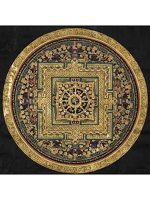 Mandala of Om Mani Padme Hum