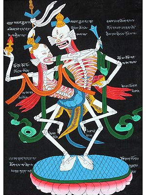 The Citipati - The Lord or Master of the Cemetery