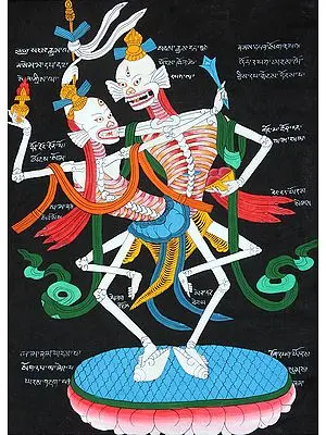 The Citipati - The Lord or Master of the Cemetery