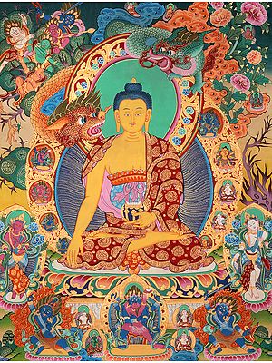The Temptation of Shakyamuni Buddha by Mara