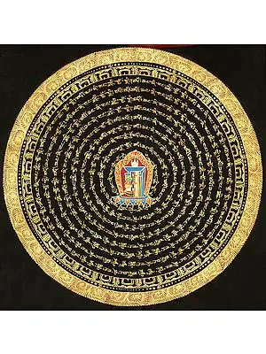 The Ten Syllables of the Kalachakra Mantra Mandala