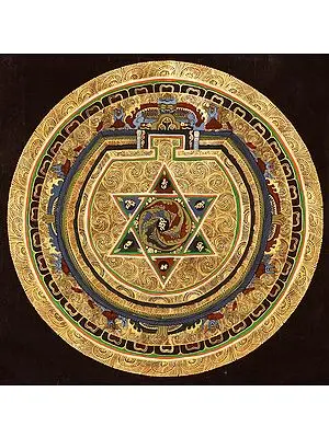 Mandala of the Syllable <i>HUM</i> (OM MANI PADME HUM)