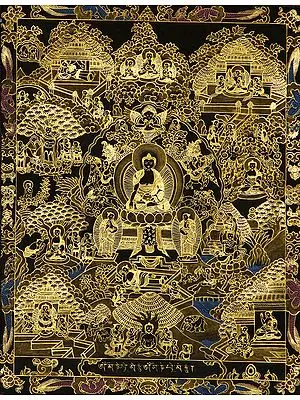 The Buddha Shakyamuni and the Scenes from His Life