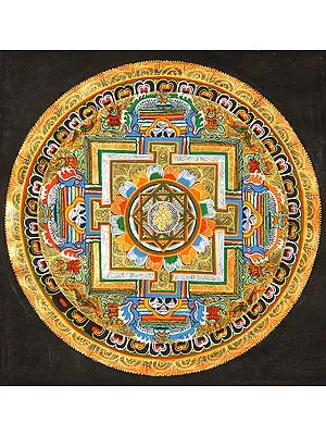Mandala of The Endless Knot (ASHTAMANGALA)