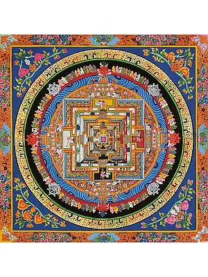 Tibetan Buddhist Kalachakra Mandala