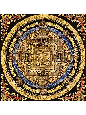 Tibetan Buddhist Kalachakra Mandala