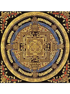 Tibetan Buddhist Kalachakra Mandala