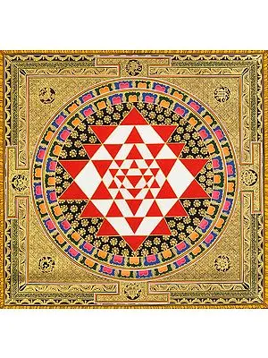 Tibetan Buddhist Shri Yantra
