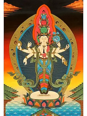 Samantamukha Avalokiteshvara - Bodhisattva of Compassion