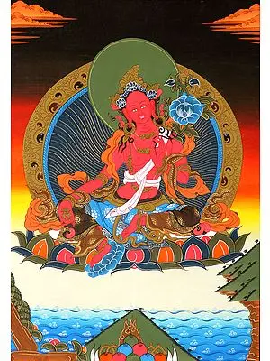 Goddess Tara with the Vase of Immortality