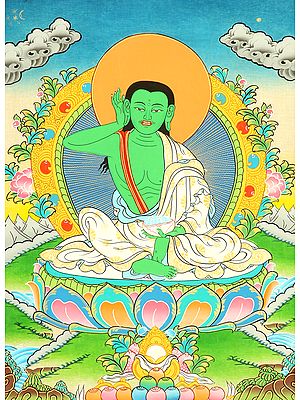 Milarepa Wearing the Meditation Belt