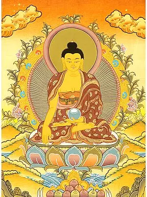 Shakyamuni Buddha in Bhumisparsha Mudra