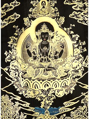 Chenrezig (Shadakshari Lokeshvara) - Most Popular Deity of Tibet