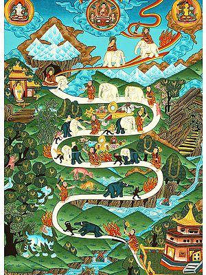 The Nine Progressive Stages of Mental Development (According to Shamatha Meditation Practice)