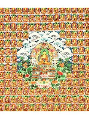 Thousand Buddhas Wall