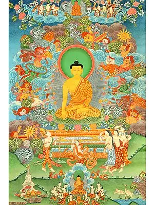 Mara's Challenge to Shakyamuni