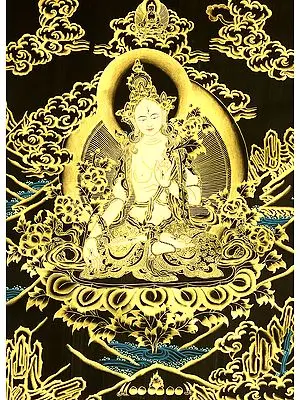 A Fine Portrait of Goddess White Tara
