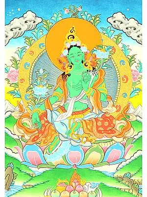 Emerald Green Goddess Green Tara
