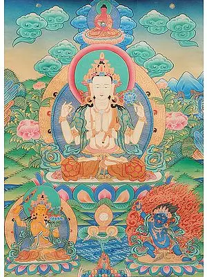 Chenrezig (Shadakshari Lokeshvara)