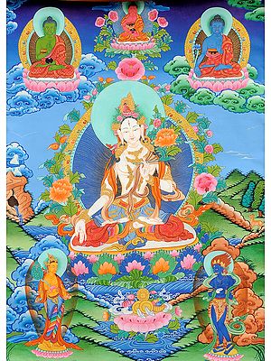 Goddess White Tara - Who Blesses Long Life to Her Devotees