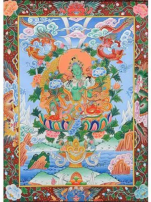 Saviour Goddess Green Tara