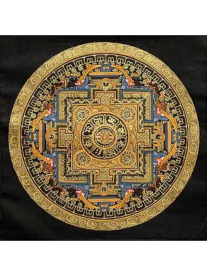Dorje Mandala with Syllable Mantra