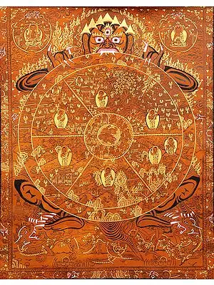 Bhavachakra of Human Life (The Wheel of Life)