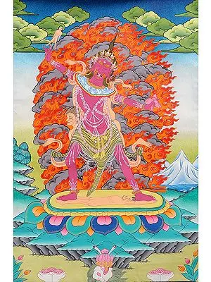 (Tibetan Buddhist) Ekajati - The Protector of Mantras