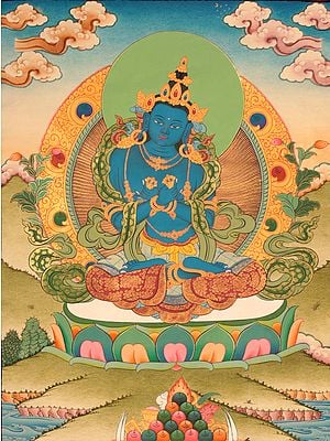 The Union of Compassion and Wisdom (Tibetan Buddhist Vajradhara)