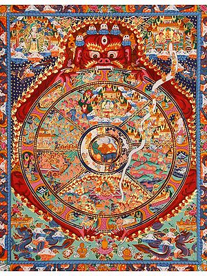 Tibetan Buddhist  Wheel of Life