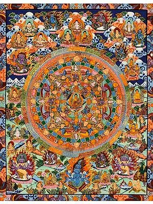 The Buddha Mandala -Tibetan Buddhist